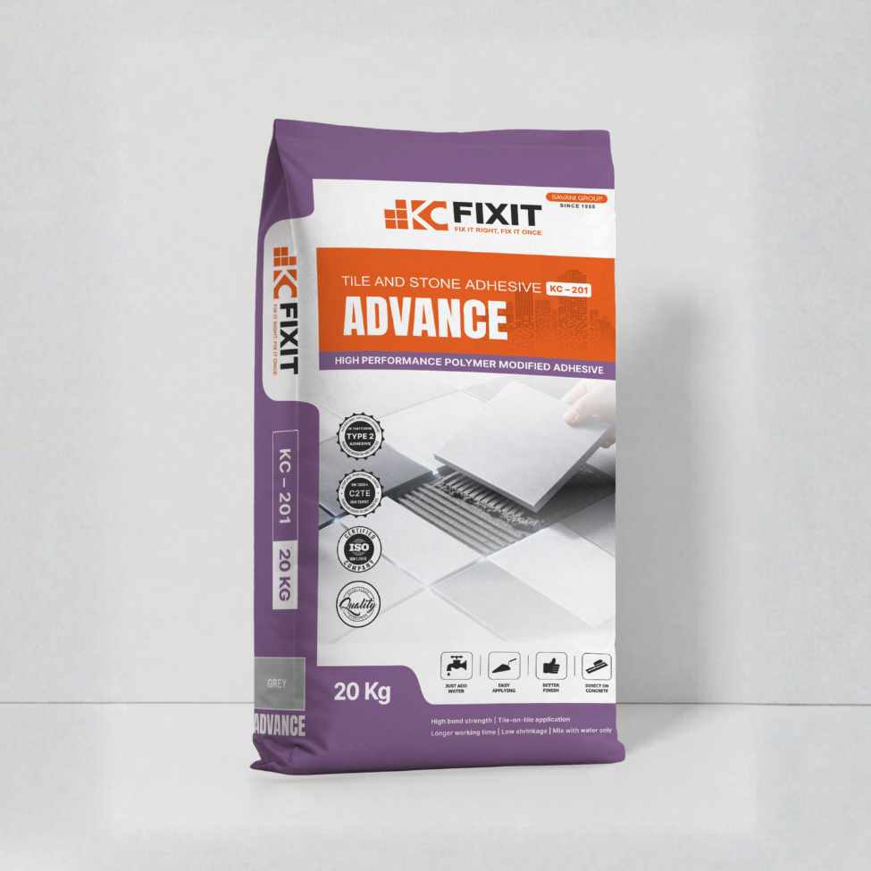 KC Fixit Advance tile adhesive