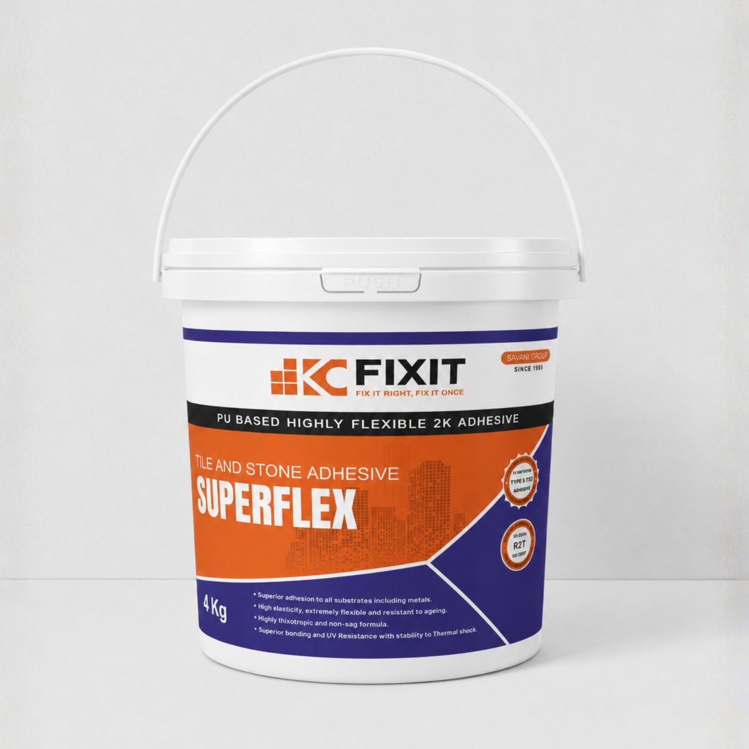 KC Fixit Superflex tile adhesive