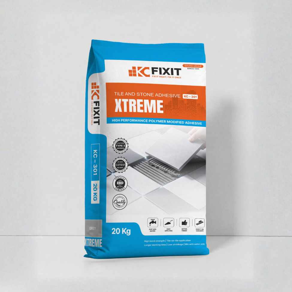 KC Fixit Xtreme tile adhesive
